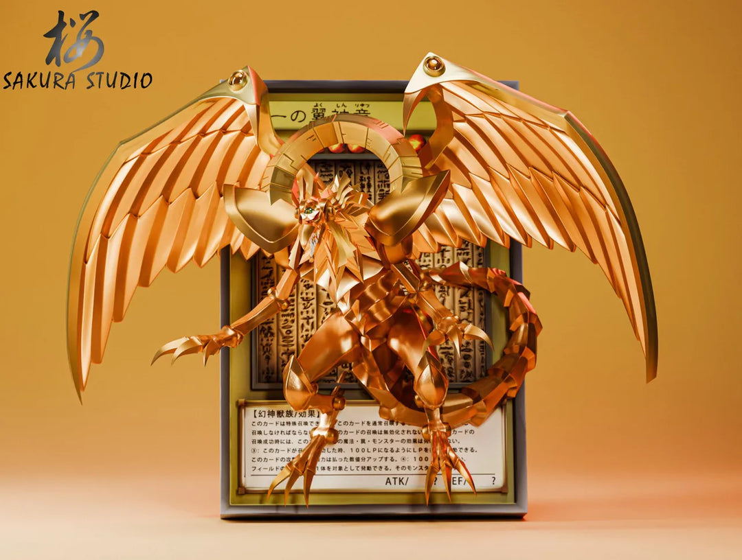 【Pre order】 SAKURA Studio - Egyptian God Obelisk the Tormentor & Slifer the Sky Dragon & The Winged Dragon of Ra