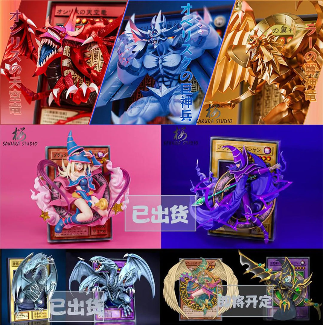 【Pre order】 SAKURA Studio - Egyptian God Obelisk the Tormentor & Slifer the Sky Dragon & The Winged Dragon of Ra