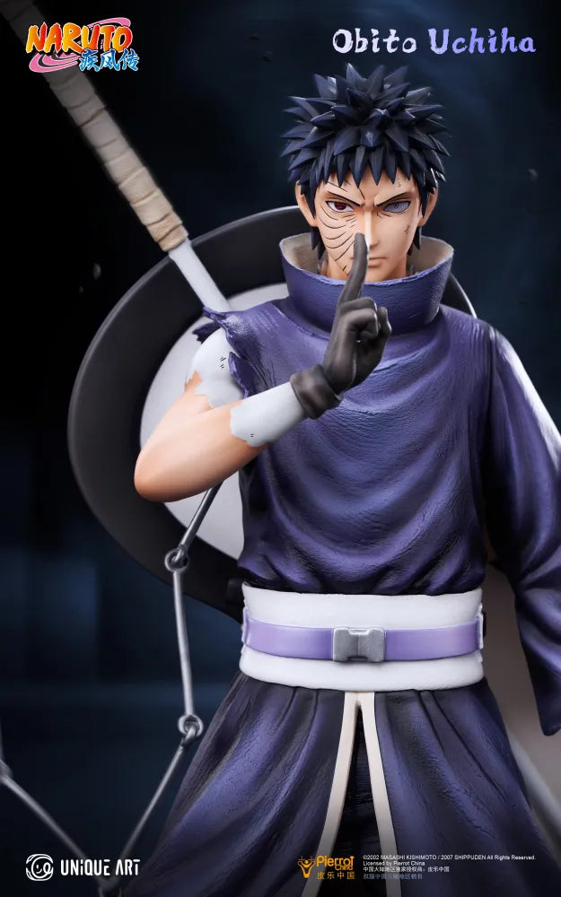 【Pre order】Unique Art Studio 1/6 PVC Naruto Hatake Kakashi & Uchiha Obito (Copyright)