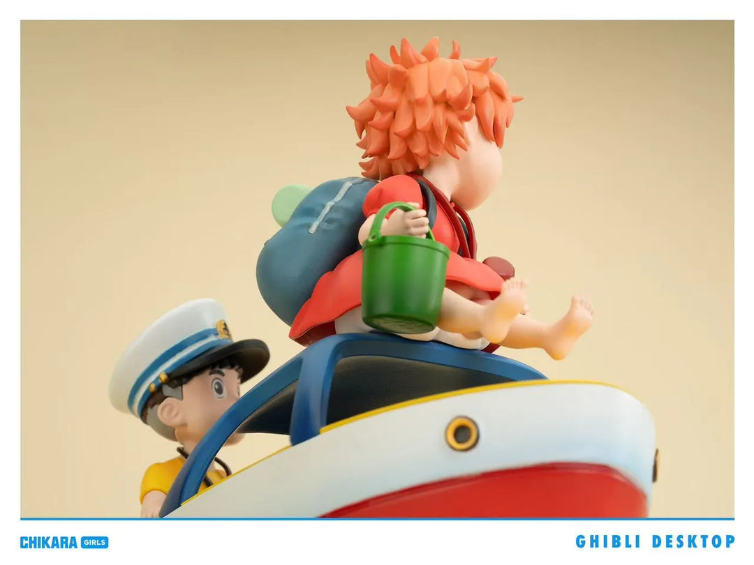 【Pre order】Chikara Studio - Ponyo on the Cliff Ponyo & Sosuke