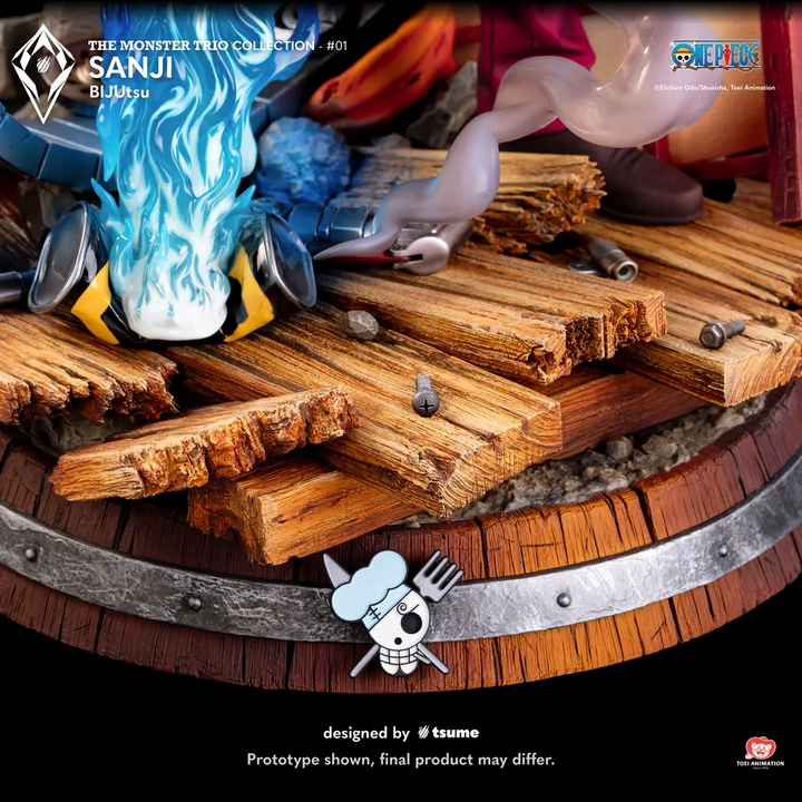 【Pre order】Tsume Studio 1/4 The Monster Trio Collection One Piece Sanji