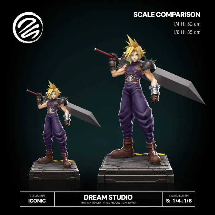 【Pre order】Dream Studio 1/6 & 1/4 Final Fantasy VII Rebirth Cloud