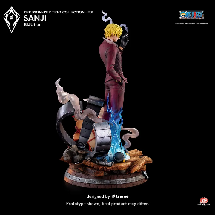 【Pre order】Tsume Studio 1/4 The Monster Trio Collection One Piece Sanji