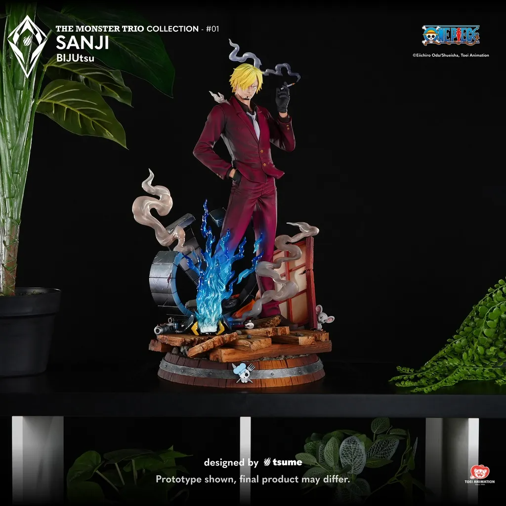 【Pre order】Tsume Studio 1/4 The Monster Trio Collection One Piece Sanji