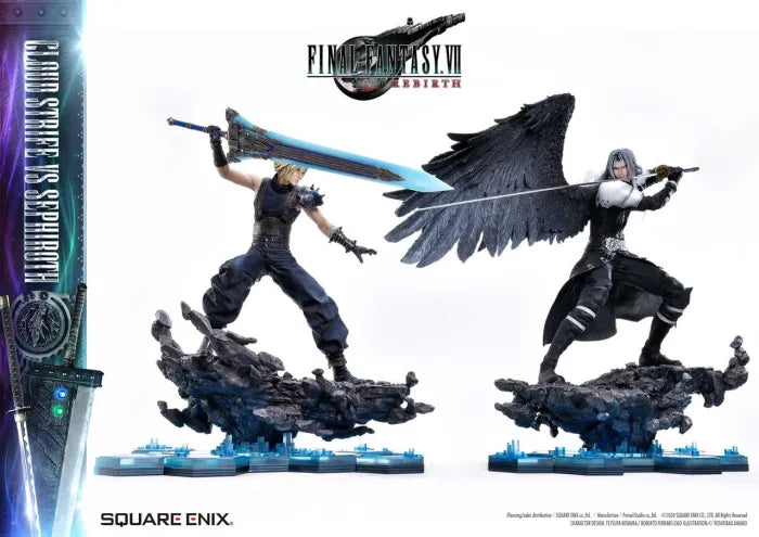 【Pre order】Prime 1 Studio 1/4 Final Fantasy VII Rebirth Cloud & Sephiroth (Copyright)