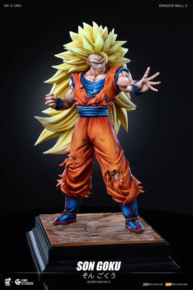 【Pre order】DK Studio x UNO Studio 1/6 & 1/4 Dragon Ball SS3 Son Goku