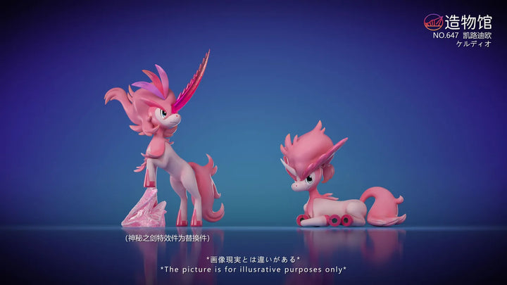 【Pre order】ZaoWu Museum Studio 1/20 Pokemon Keldeo (Two forms)
