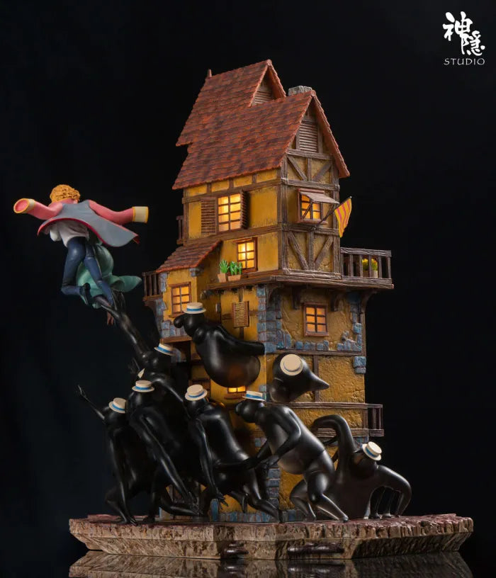 【Pre order】ShenYin Studio - Howl's Moving Castle Howl and Sophie's aerial encounter with LED