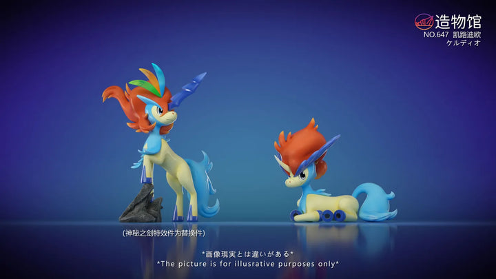【Pre order】ZaoWu Museum Studio 1/20 Pokemon Keldeo (Two forms)