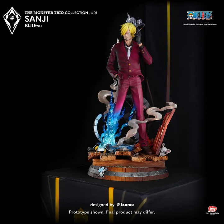 【Pre order】Tsume Studio 1/4 The Monster Trio Collection One Piece Sanji