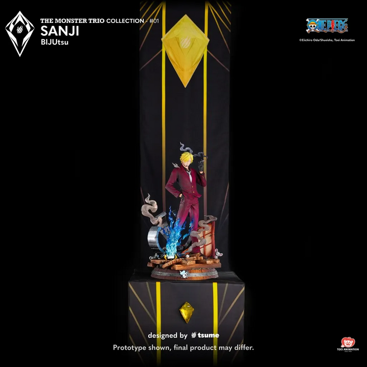 【Pre order】Tsume Studio 1/4 The Monster Trio Collection One Piece Sanji