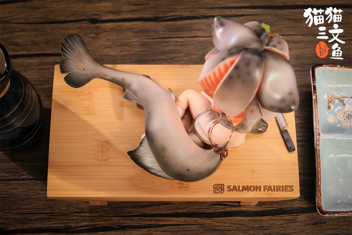 【Pre order】WeArtDoing Studio - Kitty Salmon Series Salmon Fairies-Silver & Salmon Fairies-Caramel
