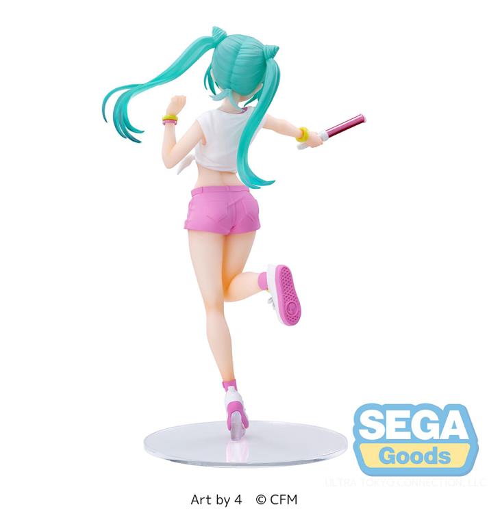 Sega Original Hatsune Miku Live Support Ver. with Glow Stick Standing Pose (Approx. 20cm