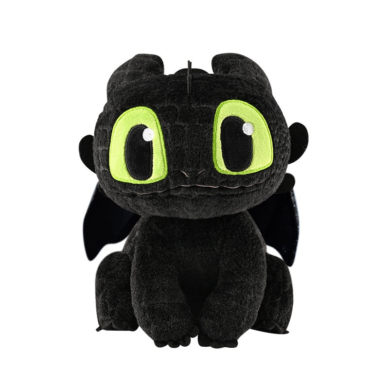 Original Universal Studios How to train your dragon Toothless Plush Doll驯龙高手公仔挂件毛绒钥匙扣环球影城无牙仔夜煞玩偶包包挂饰