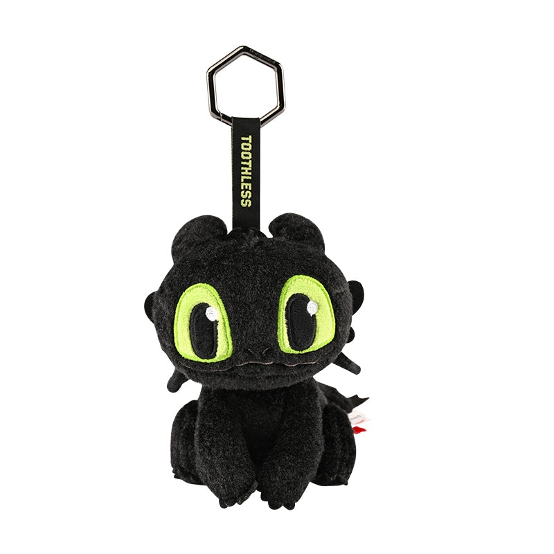 Original Universal Studios How to train your dragon Toothless Plush Doll驯龙高手公仔挂件毛绒钥匙扣环球影城无牙仔夜煞玩偶包包挂饰