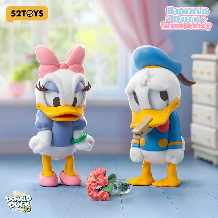 Original 52TOYS Disney Disney Donald Duck with Daisy Series Blind Box Figure Toy 迪士尼唐老鸭与黛丝在一起鸭系列