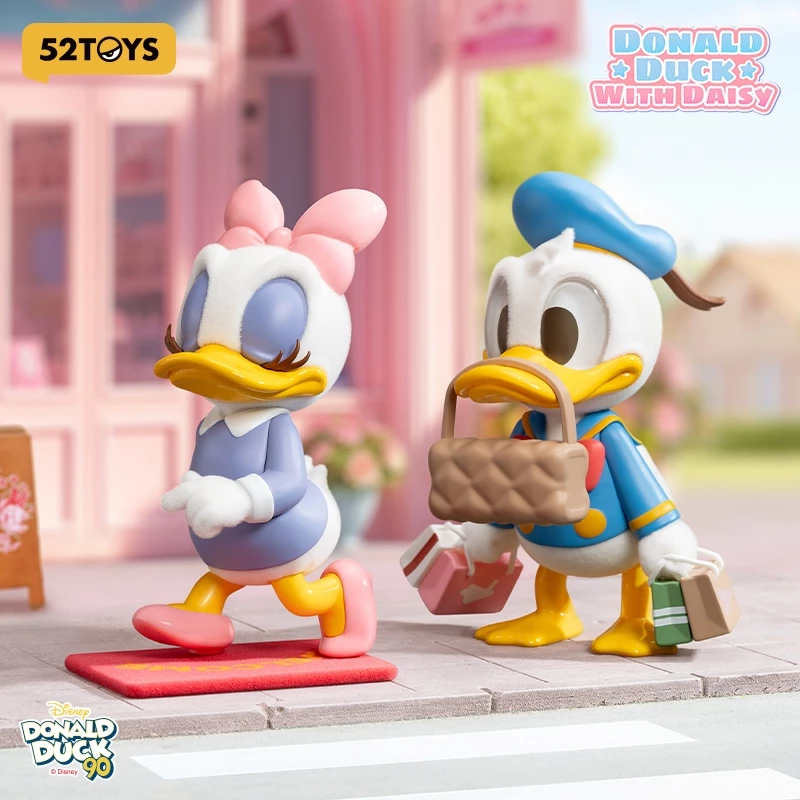 Original 52TOYS Disney Disney Donald Duck with Daisy Series Blind Box Figure Toy 迪士尼唐老鸭与黛丝在一起鸭系列