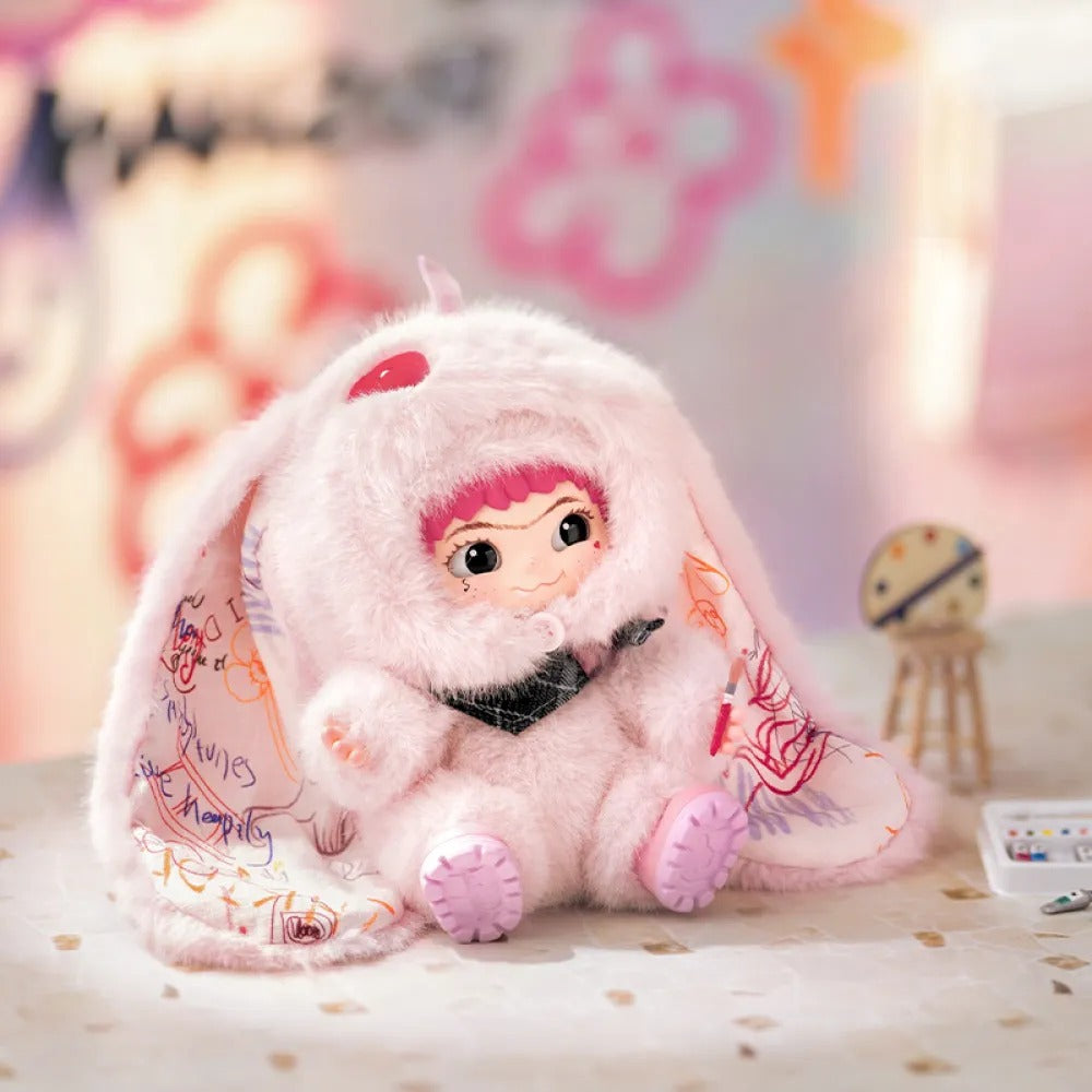 wakuku2 cute bunny ワクク　MINISO Original MINISO WAKUKU 2.0 Wow Kuku Rabbit & FoxFox Series