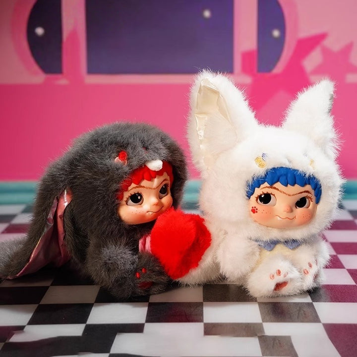 Original MINISO WAKUKU 2.0 Wow Kuku Rabbit & FoxFox Series Blind Box 名创优品WAKUKU哇库库毛毛潮趣系列盲盒手办摆件毛绒礼物