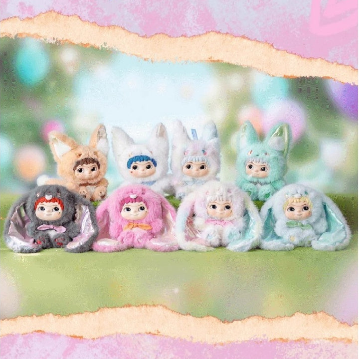 Original MINISO WAKUKU 2.0 Wow Kuku Rabbit & FoxFox Series Blind Box 名创优品WAKUKU哇库库毛毛潮趣系列盲盒手办摆件毛绒礼物