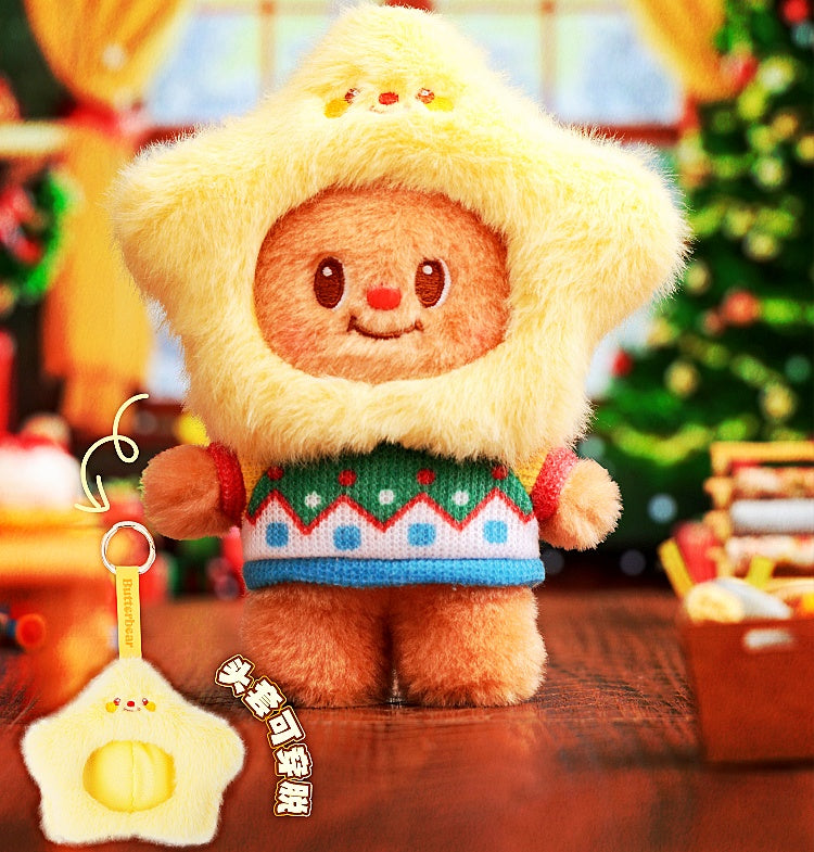 Original TOPTOY Butterbear Versatile Wardrobe Plush Pendant