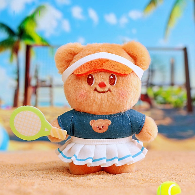 Original TOPTOY Butterbear Versatile Wardrobe Plush Pendant