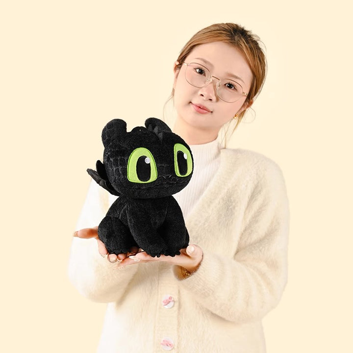 Original Universal Studios How to train your dragon Toothless Plush Doll驯龙高手公仔挂件毛绒钥匙扣环球影城无牙仔夜煞玩偶包包挂饰