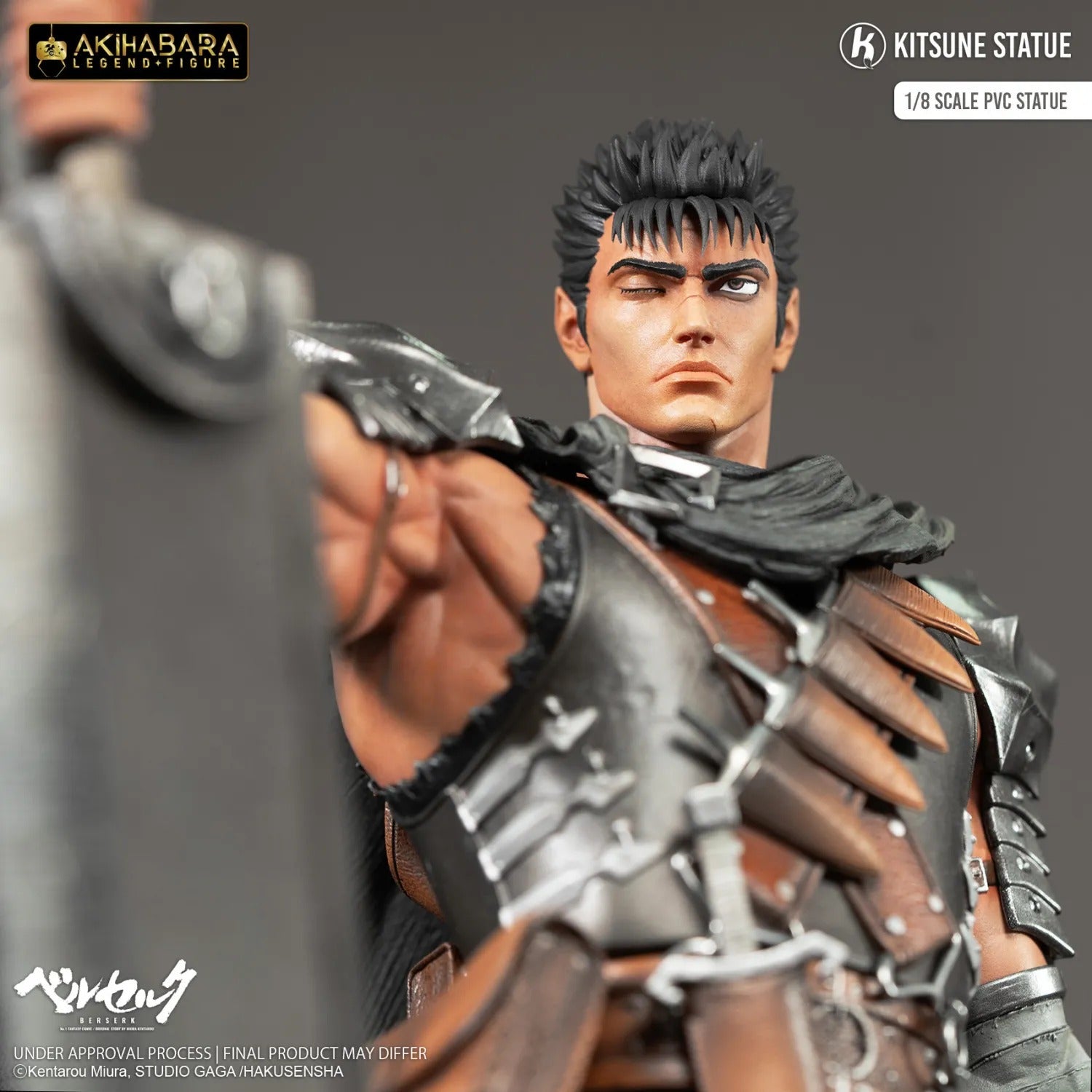 Pre order】Kitsune Statue 1/8 PVC Berserk Guts (Copyright) – STC