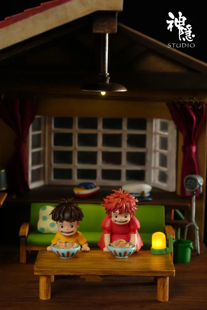 【Pre order】ShenYin Studio - Ponyo on the Cliff Ponyo & Sōsuke