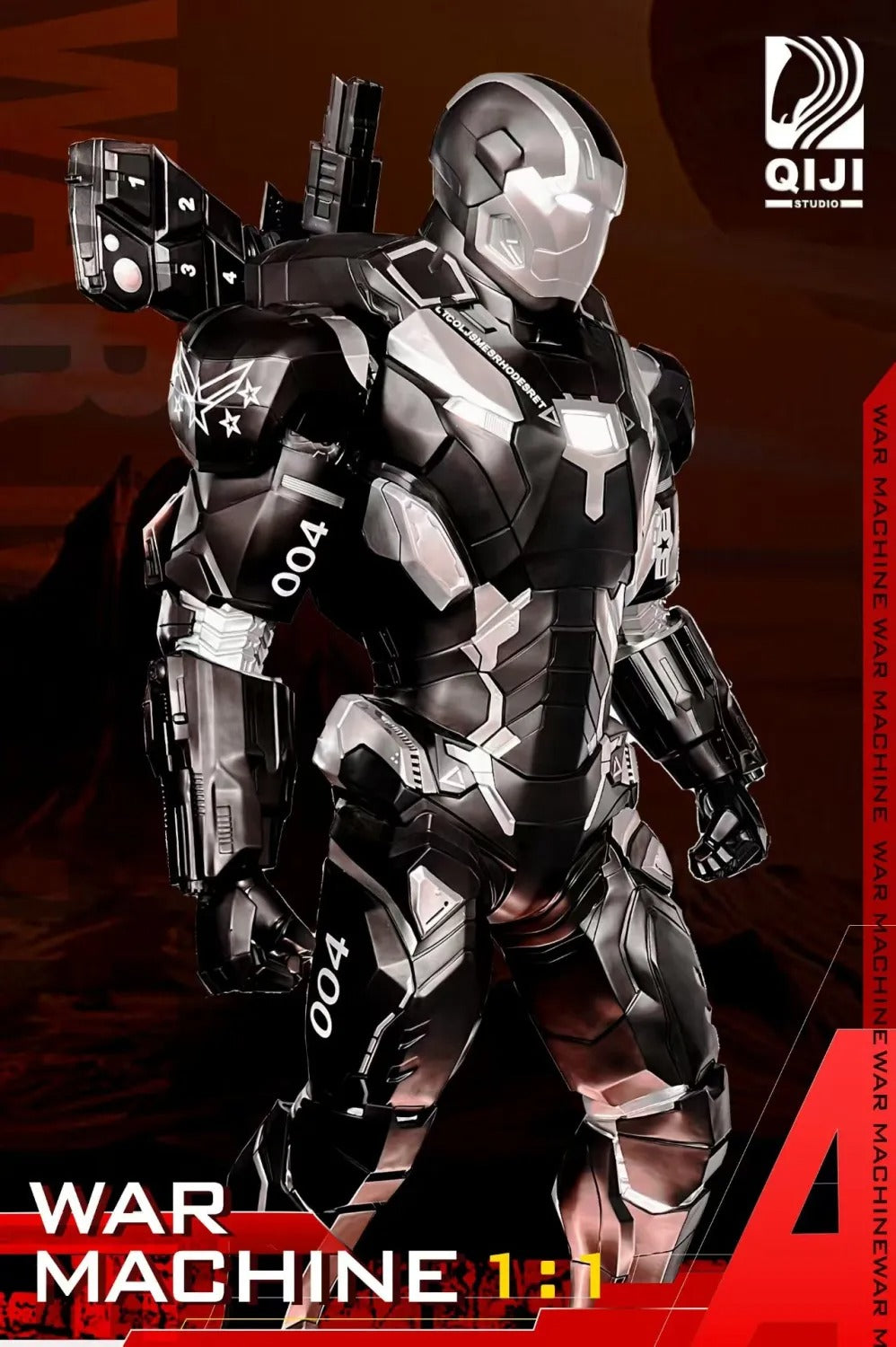【Pre order】QiJi Studio 1/1 War Machine MK04 Armor