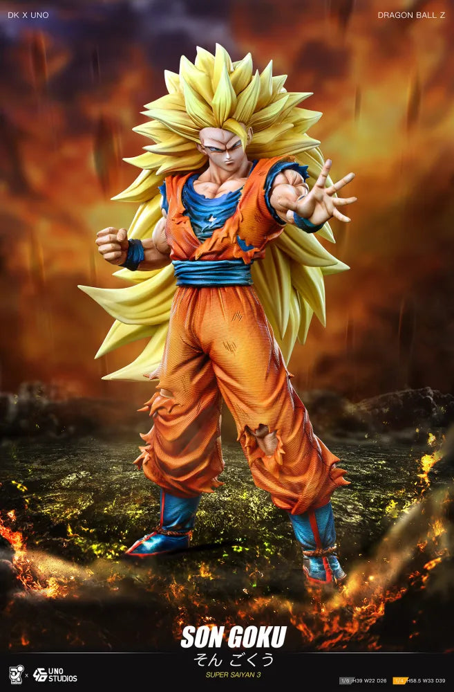 【Pre order】DK Studio x UNO Studio 1/6 & 1/4 Dragon Ball SS3 Son Goku