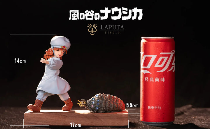 【Pre order】Laputa Studio - Nausicaa of the Valley of the Wind Nausicaa & Giant Articulated Worm‌‌