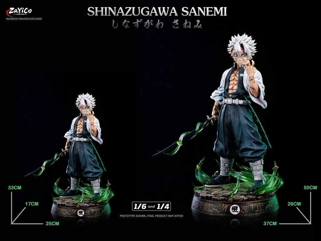【Pre order】ZaYiCo Studio 1/6 & 1/4 Demon Slayer Shinazugawa Sanemi