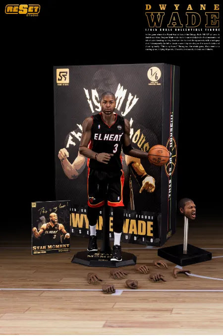 NBA W・リード フィギュア Pre order】Reset Studio 1/6 PVC NBA Wade – STC Toys