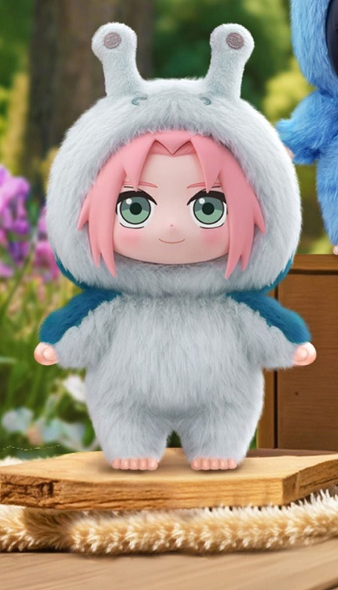 Original EAKI Naruto Shippuden Cute Beast Party Series Blind Box 火影忍者疾风传萌兽派对系列盲盒