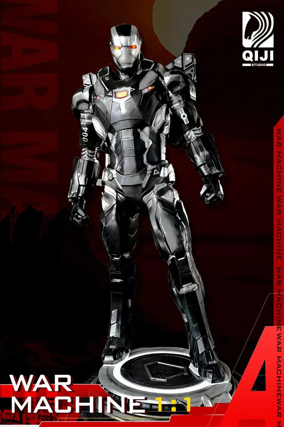 【Pre order】QiJi Studio 1/1 War Machine MK04 Armor