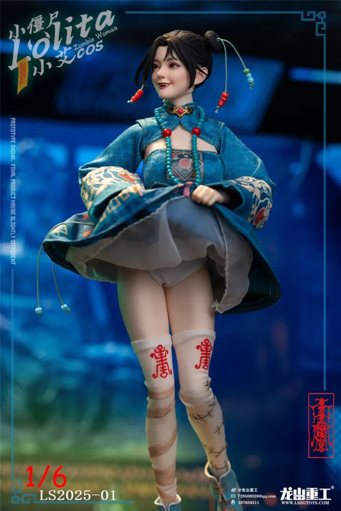 【Pre order】Long Shan Jin Shu Studio 1/6 Olita Little Zombie Lolita (Xiao Ai cosplayer uniform) LS2025-01-A & LS2025-01-B (Copyright)