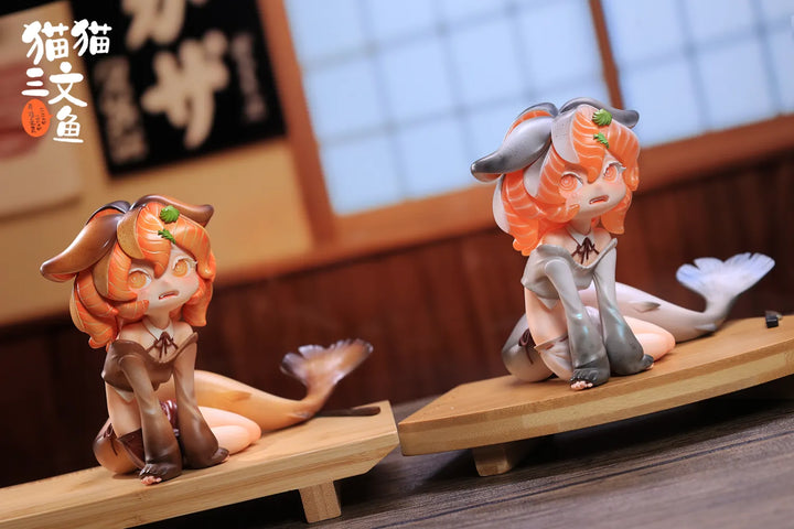 【Pre order】WeArtDoing Studio - Kitty Salmon Series Salmon Fairies-Silver & Salmon Fairies-Caramel