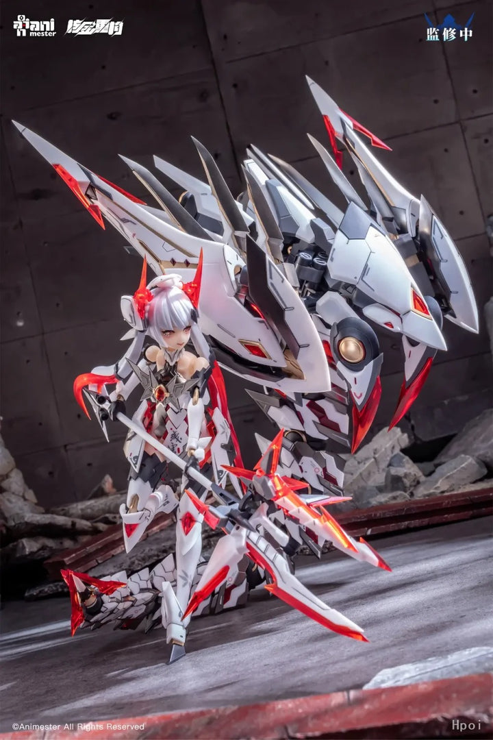 【Pre order】Animester x Nuclear Gold Reconstruction 1/12 PVC Polaris Star White Plastic Model Kit (Copyright)