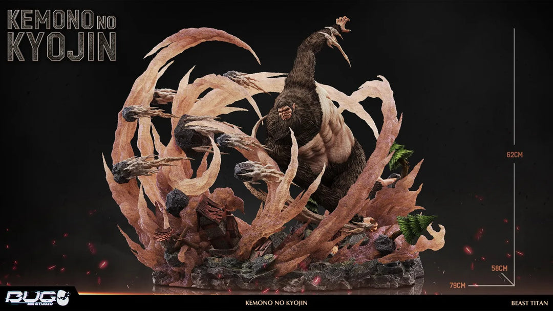 【Pre order】Bug Studio - Attack on Titan Kemono No Kyojin