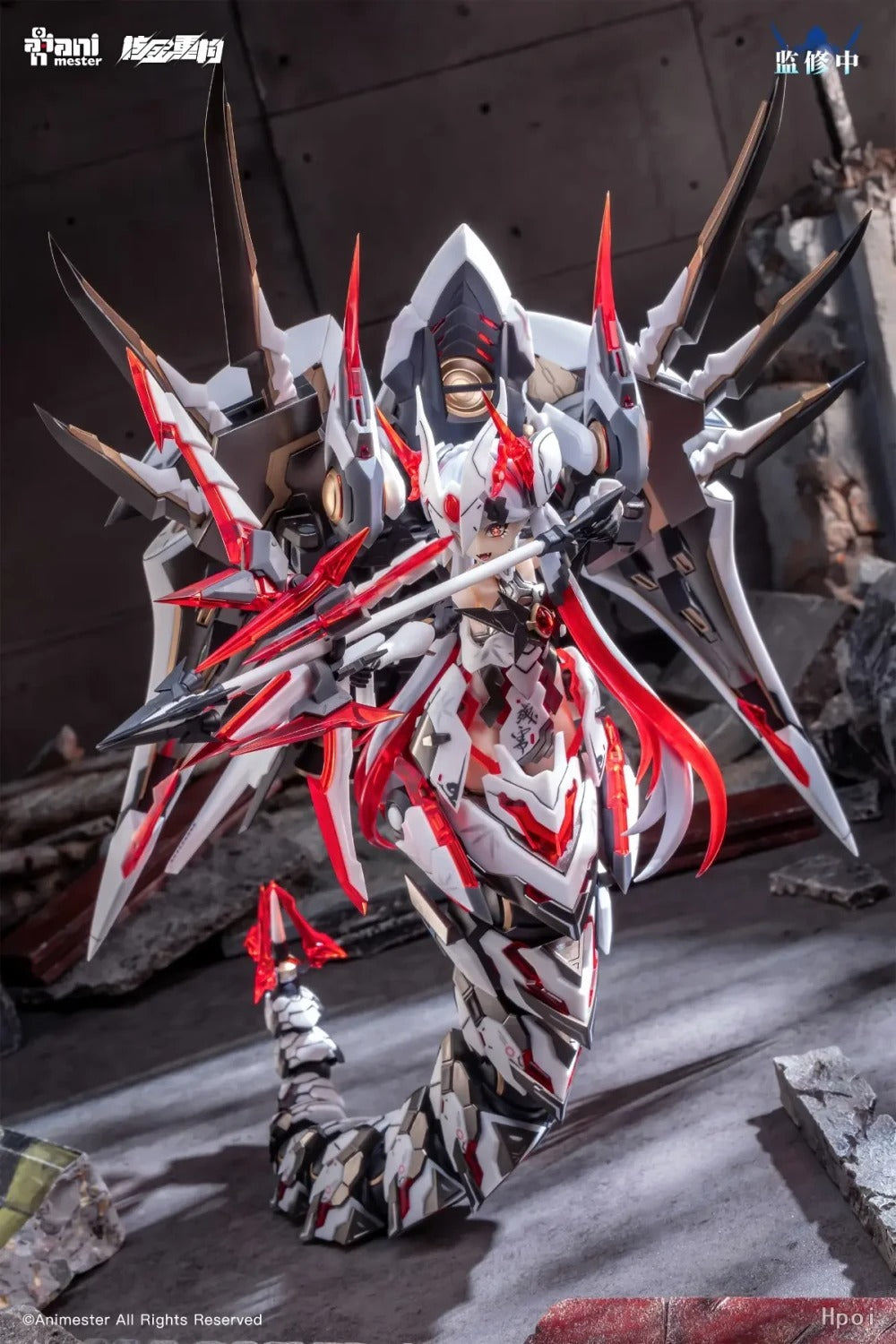 【Pre order】Animester x Nuclear Gold Reconstruction 1/12 PVC Polaris Star White Plastic Model Kit (Copyright)