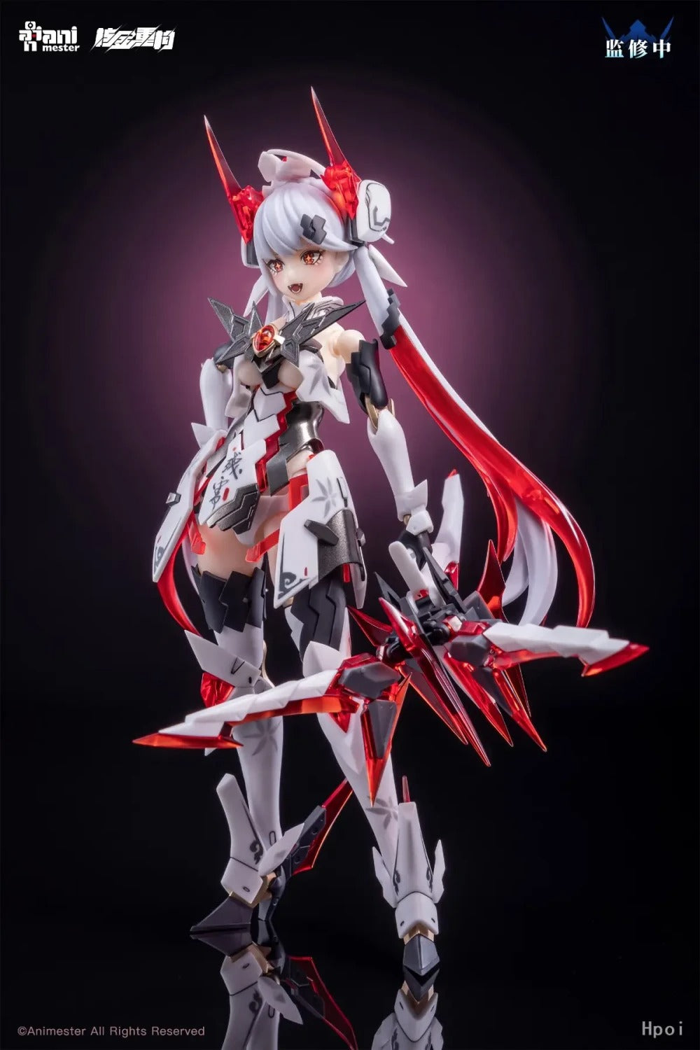 【Pre order】Animester x Nuclear Gold Reconstruction 1/12 PVC Polaris Star White Plastic Model Kit (Copyright)