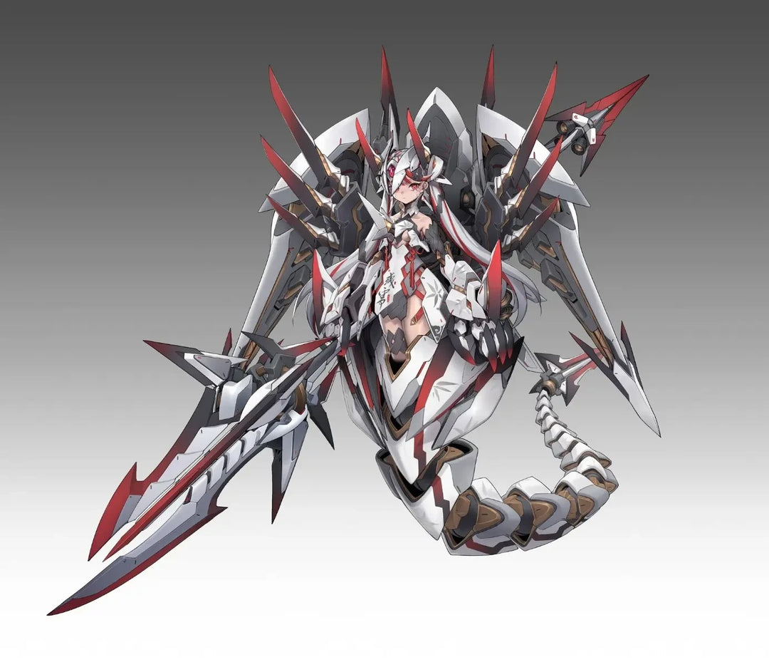 【Pre order】Animester x Nuclear Gold Reconstruction 1/12 PVC Polaris Star White Plastic Model Kit (Copyright)