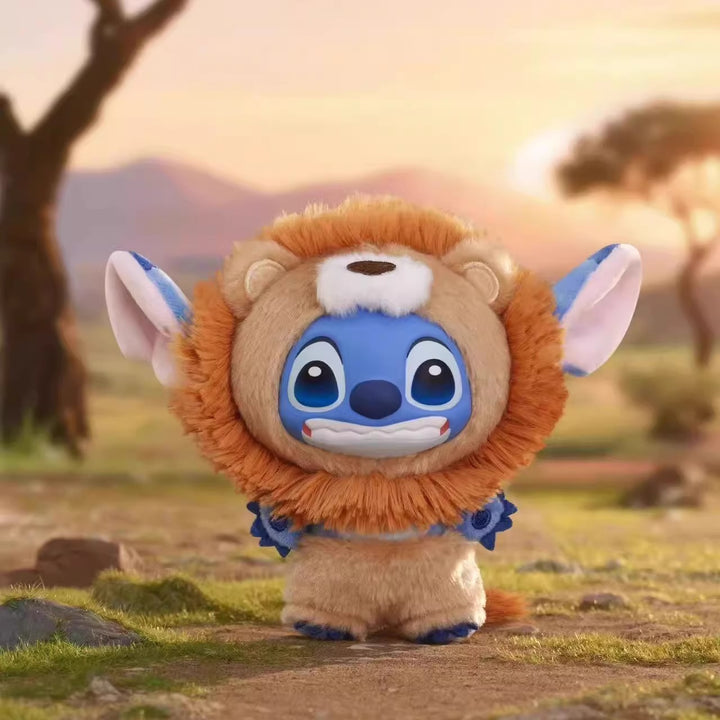 Original TOPTOY Stitch Wild Animal Series Blind Box 新品TOPTOY史迪奇野性动物系列搪胶毛绒盲盒潮玩公仔挂件生日礼物