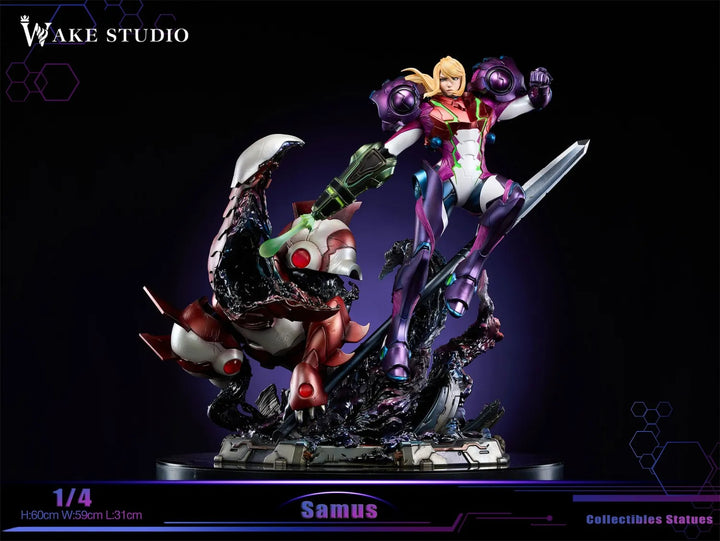 【Pre order】Wake Studio 1/4 Metroid Samus