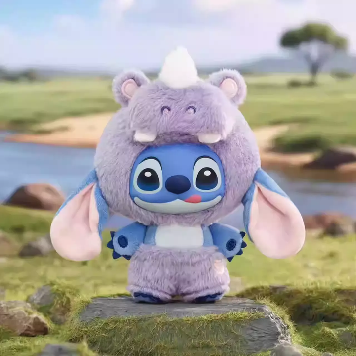Original TOPTOY Stitch Wild Animal Series Blind Box 新品TOPTOY史迪奇野性动物系列搪胶毛绒盲盒潮玩公仔挂件生日礼物