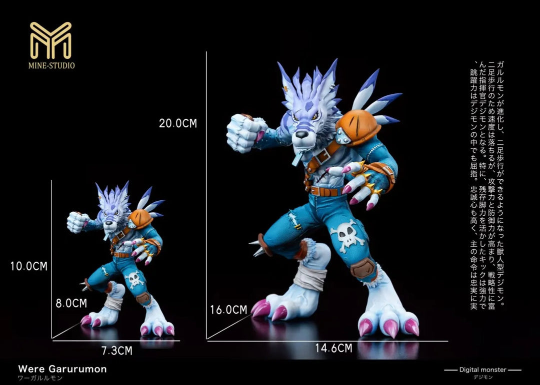【Pre order】Mine Studio - Digimon Geast Garurumon