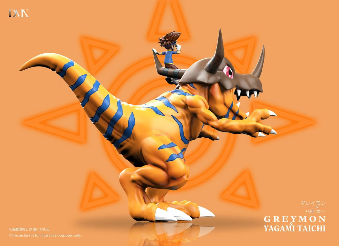 【Pre order】DMX Studio - Digimon Yagami Taichi & Greymon