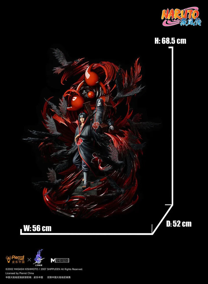【Pre order】Pickstar Studio 1/6 Naruto Akatsuki Uchiha Itachi (Copyright)