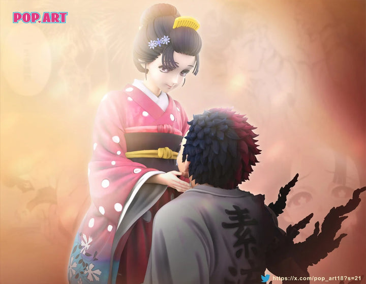 【Pre order】POP ART Studio 1/6 Demon Slayer Akaza & Koyuki